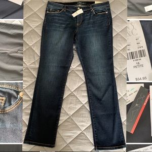 Petite skinny jeans - dark blue NWT